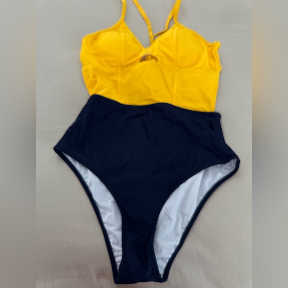 One-piece swimsuit.